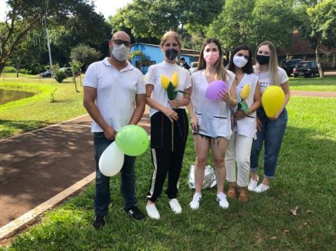 Evento de final de ano da Fundação Waldyr Luiz Becker em parceria com o Coral Encanto de Viver no Lago Pioneiros